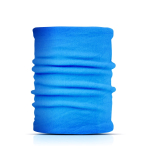 Cache-cou en polyester et élasthanne pour protéger la bouche et le nez couleur turquoise