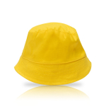 Chapeau en coton idéal pour enfant en plusieurs couleurs 155 g/m2 couleur jaune