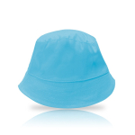 Chapeau en coton idéal pour enfant en plusieurs couleurs 155 g/m2 couleur bleu ciel
