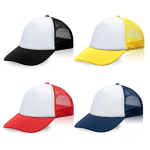 Casquette promotionnelle style camionneur avec quadrichromie MidTown vue détaillée 7