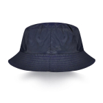 Chapeau bob réversible en nylon avec doublure intérieure en polaire couleur bleu marine