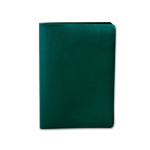 Porte-documents avec 2 séparateurs et intérieur transparent couleur vert foncé