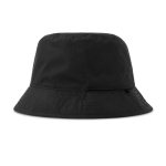 Chapeau bob réversible en polyester recyclé et imperméable 85 g/m2 couleur noir vue 11