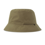 Chapeau bob réversible en polyester recyclé et imperméable 85 g/m2 couleur vert olive
