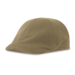 Béret de style rétro en coton recyclé et bio 260 g/m2 couleur kaki