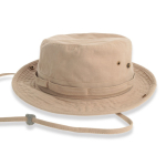 Casquette en coton recyclé et bio avec cordon 260 g/m2 vue plusieurs couleurs