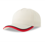 Casquette de baseball pour enfants en coton bio 260 g/m2 couleur beige