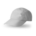 Casquette en polyester recyclé résistant à l'eau 85 g/m2 couleur gris clair