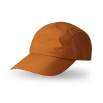 Casquette en polyester recyclé résistant à l'eau 85 g/m2 couleur marron clair