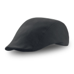 Béret équestre en coton brossé avec fermeture velcro 235 g/m² couleur noir vue 11