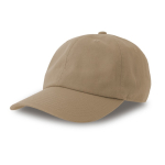 Casquette pour publicité d'entreprise en coton peigné Uptown couleur beige