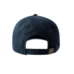 Casquette non structurée avec boucle et mélange de coton 280 g/m² couleur bleu marine vue détaillée 2