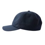Casquette non structurée avec boucle et mélange de coton 280 g/m² couleur bleu marine