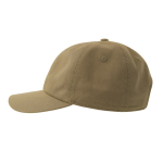 Casquette non structurée avec boucle et mélange de coton 280 g/m² couleur vert olive