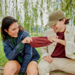 Casquette non structurée avec boucle et mélange de coton 280 g/m² vue d'ambiance