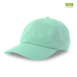 Casquette non structurée avec boucle et mélange de coton 280 g/m²