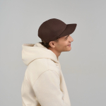 Casquette non structurée avec boucle et mélange de coton 280 g/m² Vue 1
