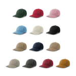 Casquette non structurée avec boucle et mélange de coton 280 g/m² vue détaillée 7