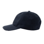 Casquette en coton style américain années 90 avec effet usé 280 g/m²