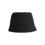 Bob en coton recyclé avec deux œillets 260 g/m² couleur noir vue 11