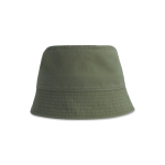 Bob en coton recyclé avec deux œillets 260 g/m² couleur vert olive