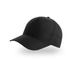 Casquette pour enfants en polyester recyclé de baseball 220 g/m² couleur noir vue 11