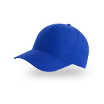 Casquette pour enfants en polyester recyclé de baseball 220 g/m² couleur bleu roi