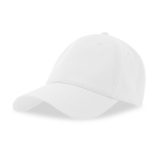 Casquette en polyester recyclé et élasthanne, dry tech 195 g/m² couleur blanc
