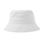 Bonnet enfant en sergé de coton avec protection UV 280 g/m² couleur blanc