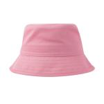 Bonnet enfant en sergé de coton avec protection UV 280 g/m² couleur rose