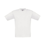 T-shirt unisexe 100 % coton pour enfants 150 g/m² B&C couleur blanc