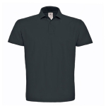 Polo pour homme en coton piqué avec 2 boutons 180 g/m² B&C couleur anthracite