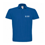 Polo pour homme en coton piqué avec 2 boutons 180 g/m² B&C vue avec impression
