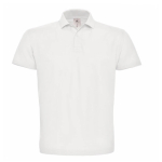 Polo basique pour homme à manches courtes 180 g/m² B&C couleur blanc
