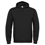 Sweat à capuche pour homme en coton et polyester 280 g/m² B&C couleur noir vue 11