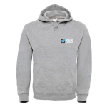 Sweat à capuche pour homme en coton et polyester 280 g/m² B&C vue avec impression