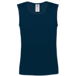 Débardeur en coton pour homme 145 g/m² B&C couleur bleu marine