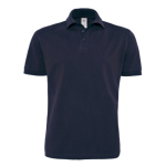 Polo en coton pour homme à manches courtes 230 g/m² B&C couleur bleu marine