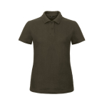 Polo pour femme en coton piqué à manches courtes 180 g/m² B&C couleur marron