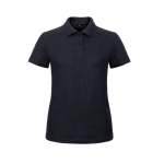Polo pour femme en coton piqué à manches courtes 180 g/m² B&C couleur bleu marine