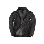 Veste en polyester pour homme imperméable et coupe-vent B&C couleur noir vue 11
