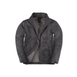 Veste en polyester pour homme imperméable et coupe-vent B&C couleur gris foncé
