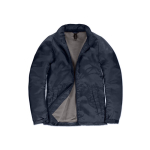 Veste en polyester pour femme imperméable et coupe-vent B&C couleur bleu marine