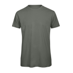 T-shirt pour homme en coton biologique à manches courtes 140 g/m² B&C couleur kaki