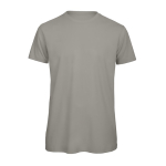 T-shirt pour homme en coton biologique à manches courtes 140 g/m² B&C couleur gris clair