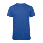 T-shirt en polyester et coton pour homme 130 g/m² B&C couleur bleu roi