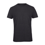 T-shirt en polyester et coton pour homme 130 g/m² B&C couleur gris chiné