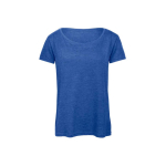 T-shirt pour femme en polyester et coton 130 g/m² B&C couleur bleu roi