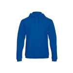 Sweat-shirt pour homme avec poche kangourou et capuche 270 g/m² B&C couleur bleu roi