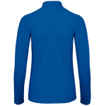 Polo basique pour femme à manches longues en coton 180 g/m² B&C couleur bleu roi